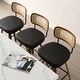 preview thumbnail 52 of 199, 26"/29" Swivel Bar Stools/ Counter Stools with Bentwood Legs