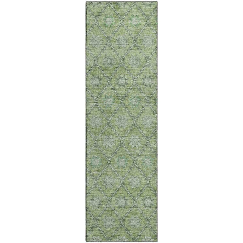 Premium Washable Super Soft Boho Trellis Mayfield Rug
