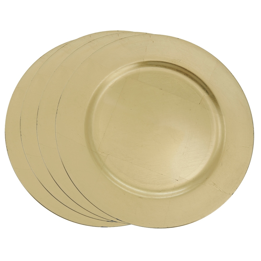 Gold Plastic Charger Plates Bed Bath And Beyond 3002