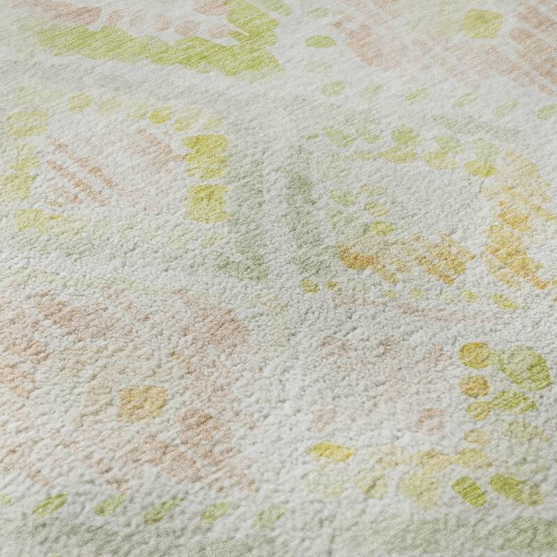 Premium Washable Super Soft Boho Watercolor Mayfield Rug