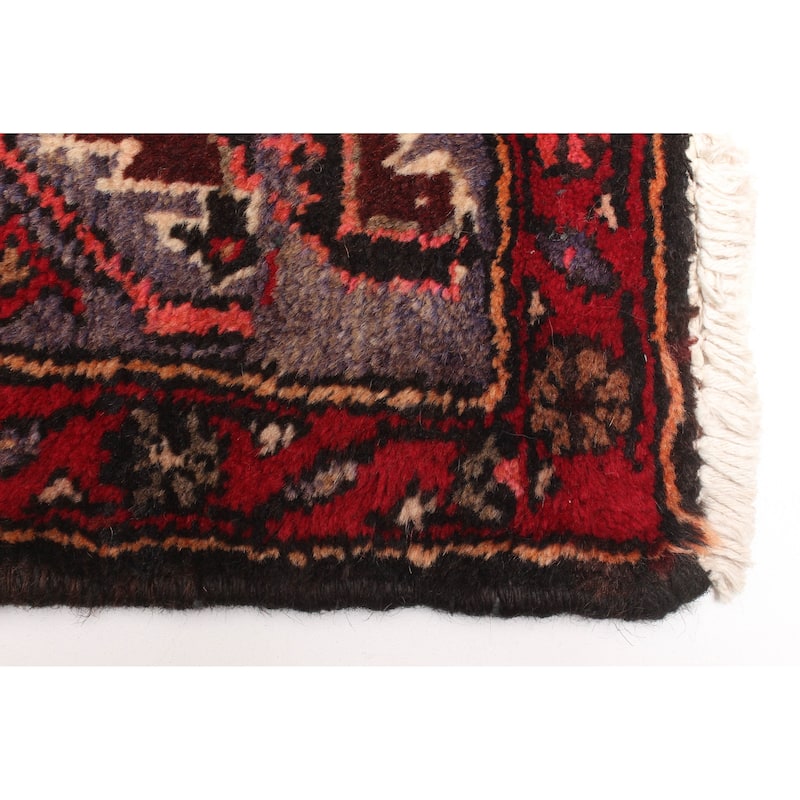 ECARPETGALLERY Hand-knotted Andelz Red Wool Rug - 4'6 x 6'7