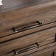 preview thumbnail 4 of 3, Furniture of America Trove Brown Wood 8-Drawer 2-Piece Dresser and Mirror Set