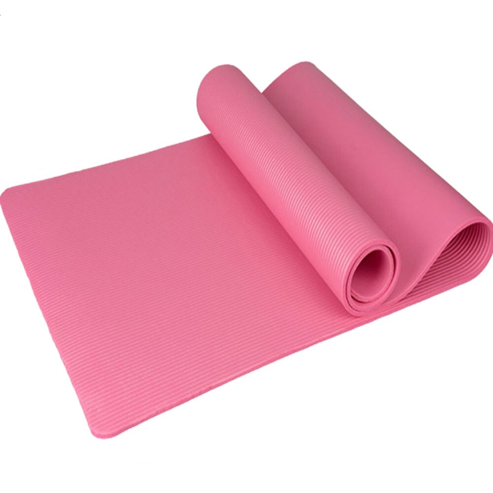 Gym Household 8mm Thickened Pure Color Anti-skid Yoga Mat - Bed