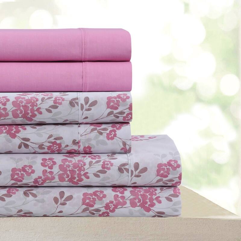 Jane Beverly Hills 400 Thread Count Egyptian Quality Cotton Sheets Set with BONUS Pillowcases