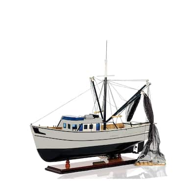 13.5" x 25" x 22" Shrimp Boat