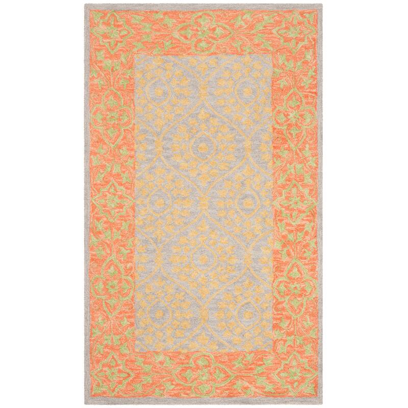 SAFAVIEH Handmade Suzani Alexa Boho Tribal Wool Rug