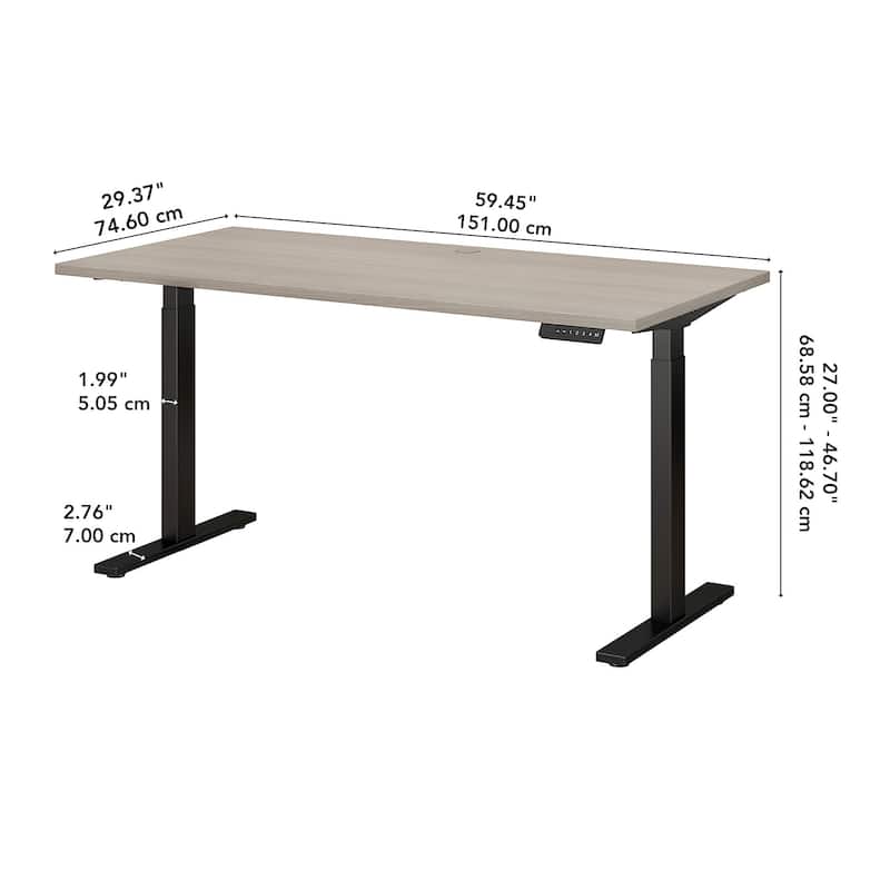 Bush Business Furniture Move 60 Series 60x30 Adjustable Standing Desk