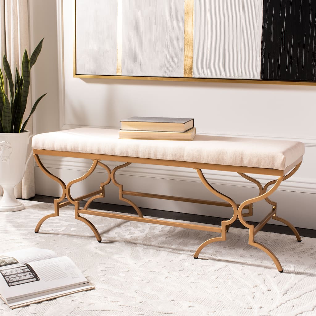 SAFAVIEH Ottilia 46-inch Bench - 46" x 18" x 18" - 46Wx18Dx18H