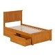 preview thumbnail 154 of 157, AFI Nantucket Platform Bed with Matching Footboard & Storage Drawers