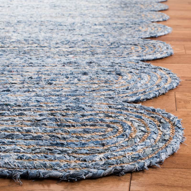 SAFAVIEH Handmade Cape Cod Hayrani Coastal Jute Rug