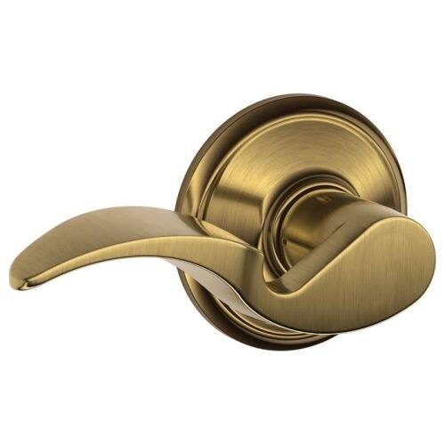 Shop Schlage F10 Ava Avanti Passage Door Lever Set Free Shipping