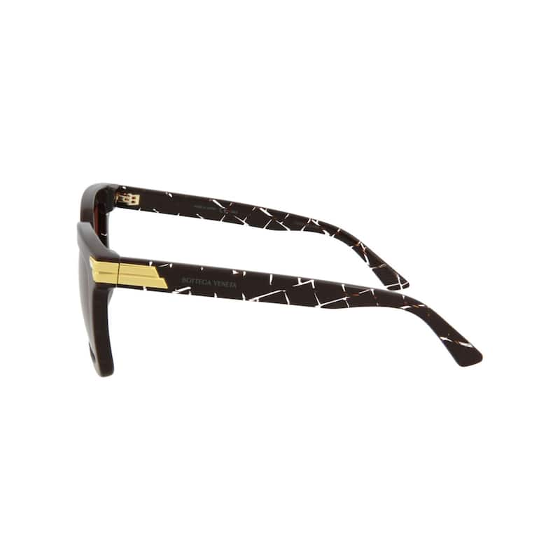 Bottega Veneta Rectangle-Frame Acetate Sunglasses