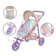 preview thumbnail 5 of 6, Olivia's Little World - Magical Dreamland Baby Doll Jogging Stroller - Iridescent color
