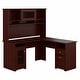 preview thumbnail 44 of 81, Cabot 60W L-Shaped Desk with Hutch and Storage by Bush Furniture