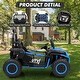 preview thumbnail 15 of 23, 24V Ride On Car Utv 2 Seater, Off-Road Kids Electric Vehicles with Metal Frame, 20 Inch Wide Seat