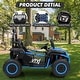 preview thumbnail 22 of 23, 24V Ride On Car Utv 2 Seater, Off-Road Kids Electric Vehicles with Metal Frame