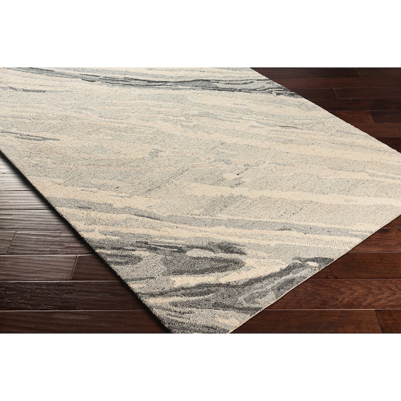 Livabliss Dlyha Handmade Modern Wool Area Rug