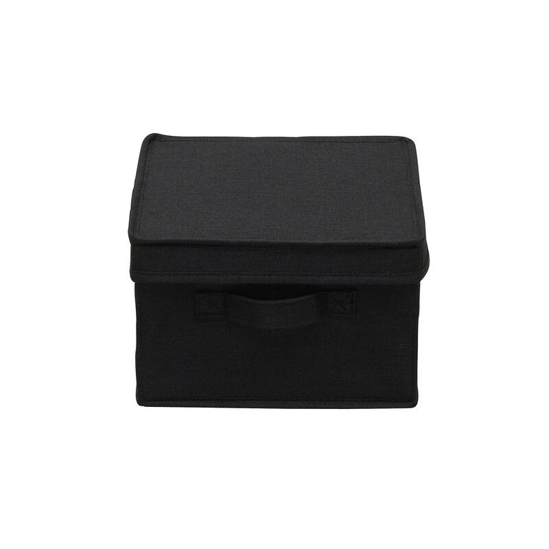 Household Essentials Storage Box with Fully Removable Lid, Set of 2