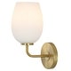 preview thumbnail 2 of 3, SAFAVIEH Lighting Idina Wall Sconce - Gold - 8"W x 6"D x 13"H