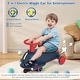 preview thumbnail 9 of 8, Honeyjoy 2 in 1 Electric Wiggle Car Kids Ride On Drifting Wiggle Car - See Details