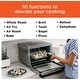 preview thumbnail 3 of 8, Ninja DT201 Foodi 10-in-1 XL Pro Air Fry Digital Countertop Convection Toaster Oven-Dehydrate & Reheat, Stainless Steel Finish