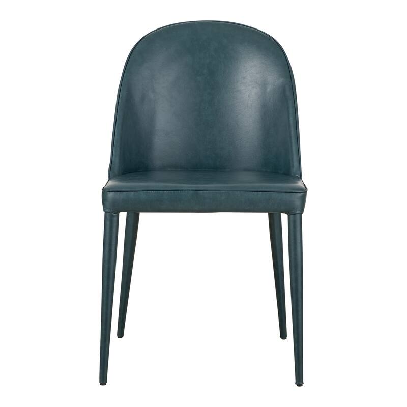 Aurelle Home Beau Modern Vegan Leather Parson Dining Chairs (Set of 2) - Dark Teal