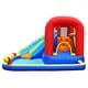 preview thumbnail 2 of 13, Outdoor Inflatable Bouncers Castle with Water Gun Toys and Slide