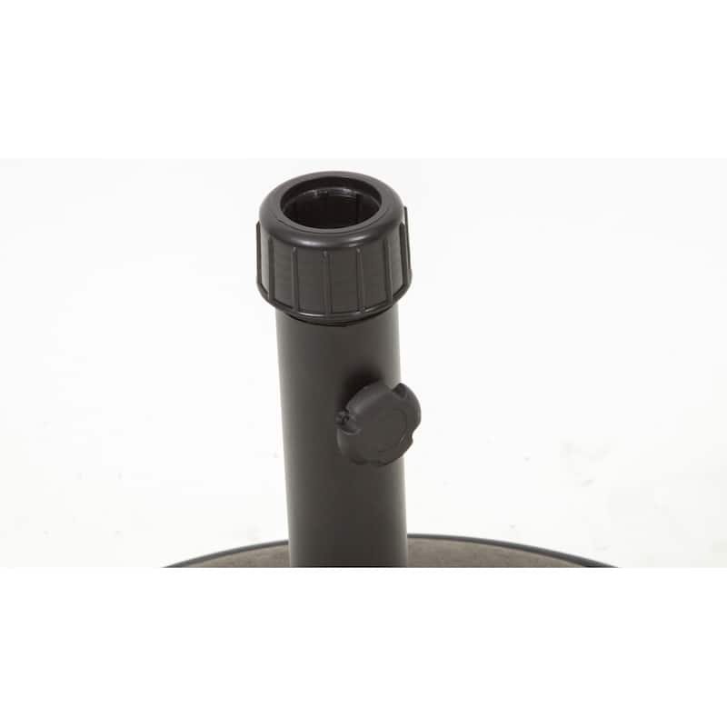 Roomfitters Round/Hexagonal 66 lbs Umbrella Base, Heavy-Duty Outdoor Umbrella Stand