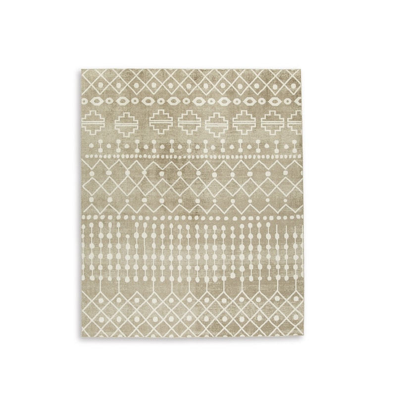 Signature Design by Ashley Bunchly Tan/Brown/Cream Rug