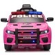 preview thumbnail 46 of 57, 12V Dodge Charger Kids Police Car Ride-On with Megaphone, LED Lights & Remote Control.