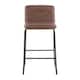 Option Espresso Faux Leather
