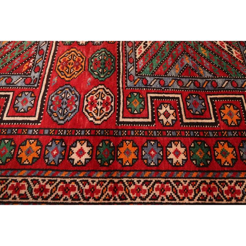 ECARPETGALLERY Hand-knotted Konya Anatolian Red Wool Rug - 5'1 x 9'4