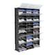 Portable Shoe Rack Organizer 66-72 Pair Tower Shelf Storage Cabinet - 12-tiers