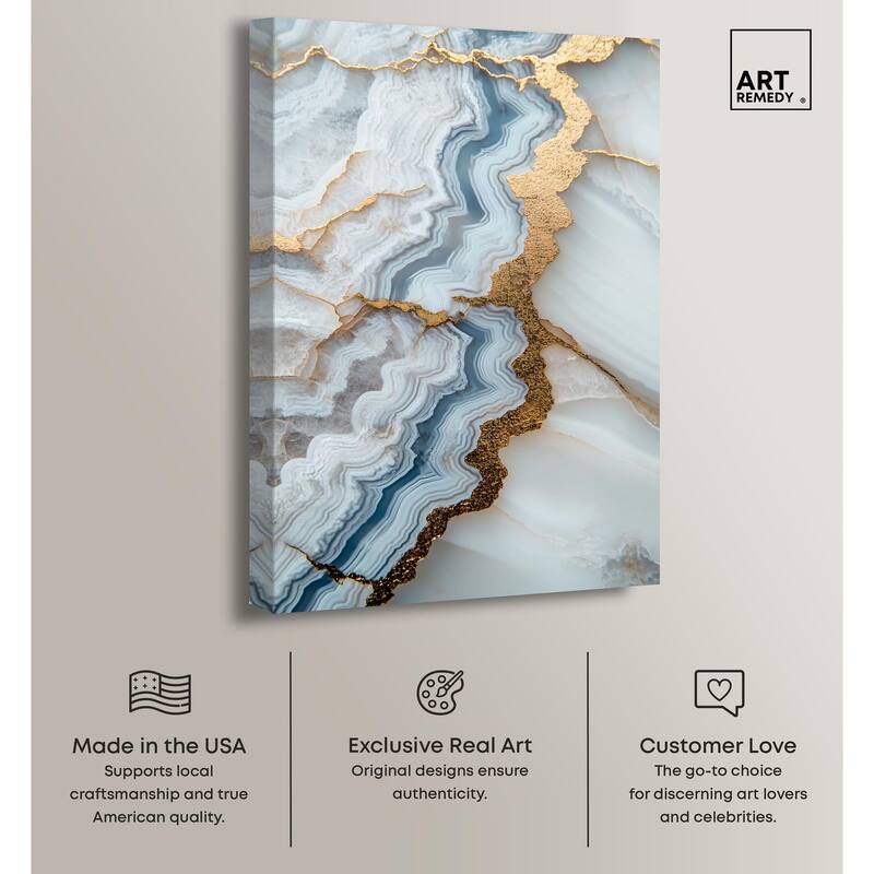 Denim Dreams II Canvas by Art Remedy, Gallery Wrapped