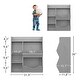 preview thumbnail 17 of 15, Kid's Toy Storage Organizer and Bookshelf