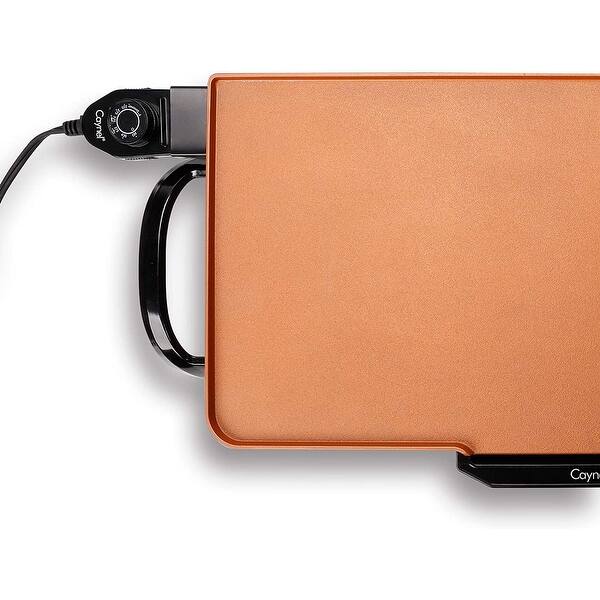 Nonstick Electric Skillet, Cool-TouchElectric, 1700-Watts, (Copper)