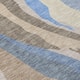 Machine Washable Indoor/ Outdoor Abstract Contemporary Chantille Rug