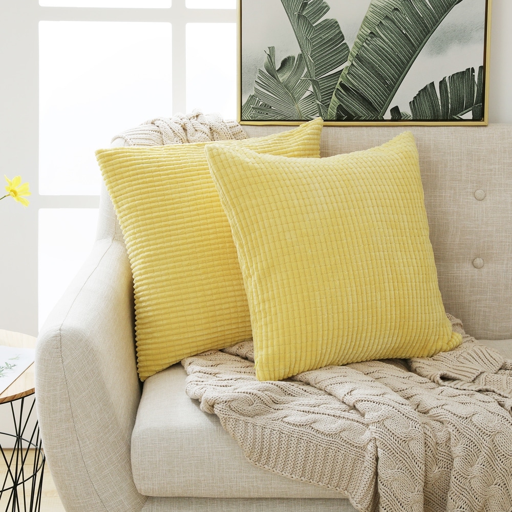 Yellow Throw Pillows Bed Bath Beyond