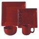 preview thumbnail 6 of 7, HiEnd Accents Savannah Ceramic Floral Damask Dinnerware Set, 16PC
