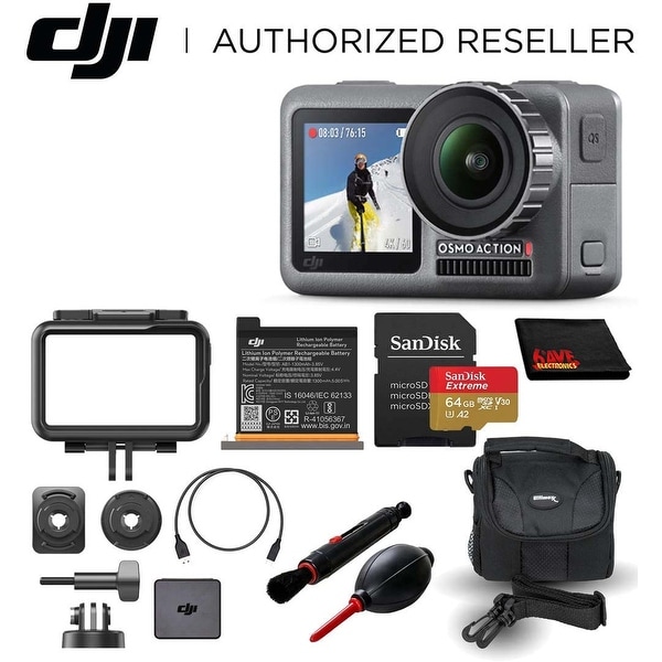 DJI Osmo Action 4K HDR Waterproof Camera Must-Have Bundle. Opens flyout.