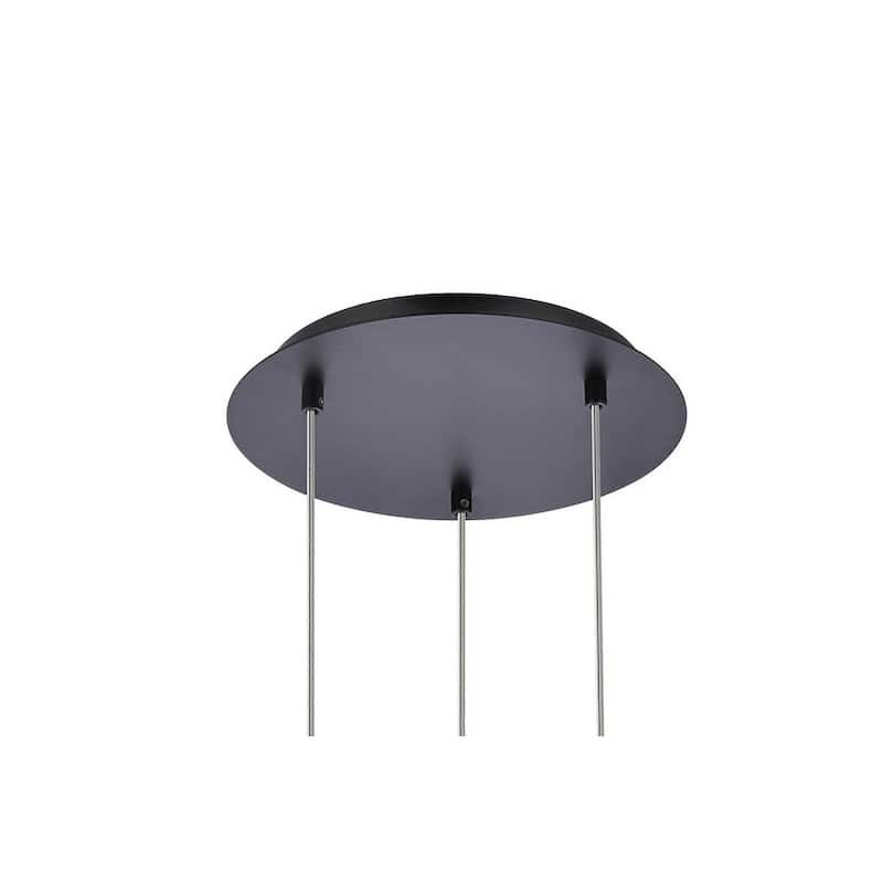 Ella 12-Inch 3-Lights Pendant - N/A