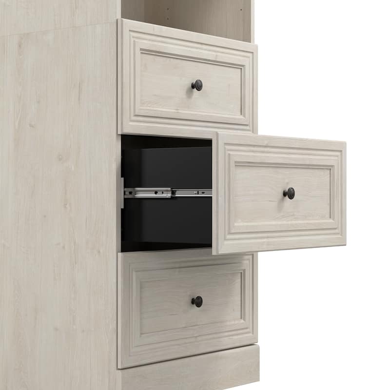 Versatile 50W Closet Organization System with Drawers by Bestar