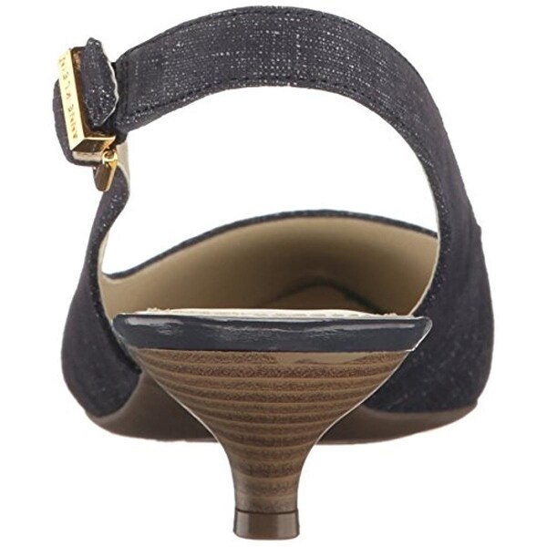 anne klein kitten heel slingback
