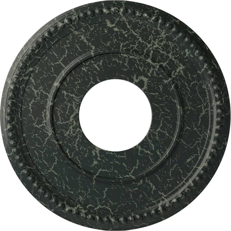 12 1/2"OD x 3 7/8"ID x 3/4"P Bradford Ceiling Medallion