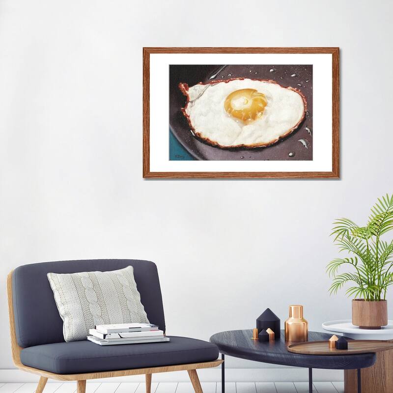 iCanvas "One Fried Egg" by Yue Zeng