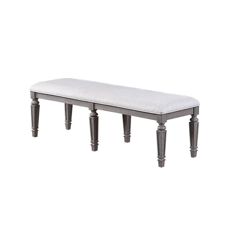 Contemporary Style 1pc Dining Bench Cushion Seat Dining Room Furniture