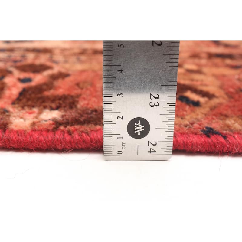 ECARPETGALLERY Hand-knotted Andelz Copper Wool Rug - 3'9 x 7'0