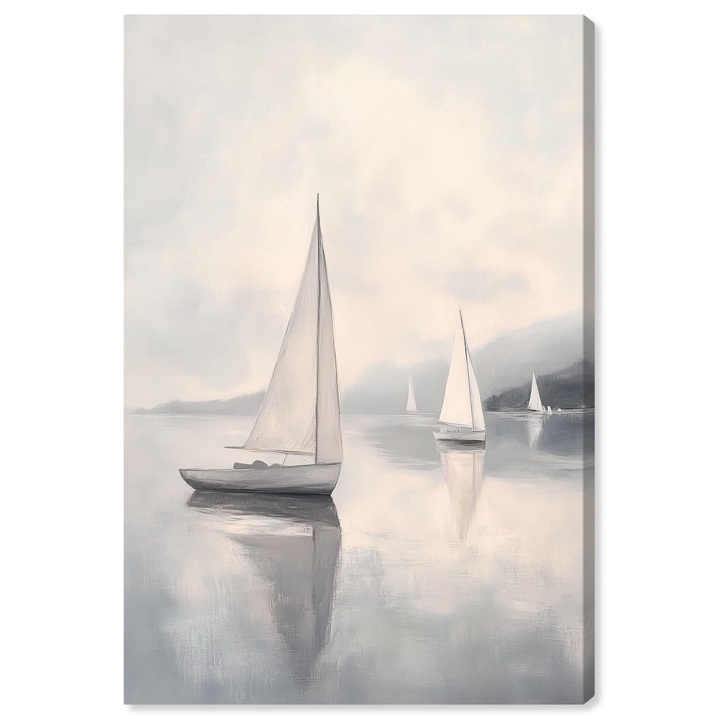 Dreaming of Sails Canvas by Art Remedy, Gallery Wrapped