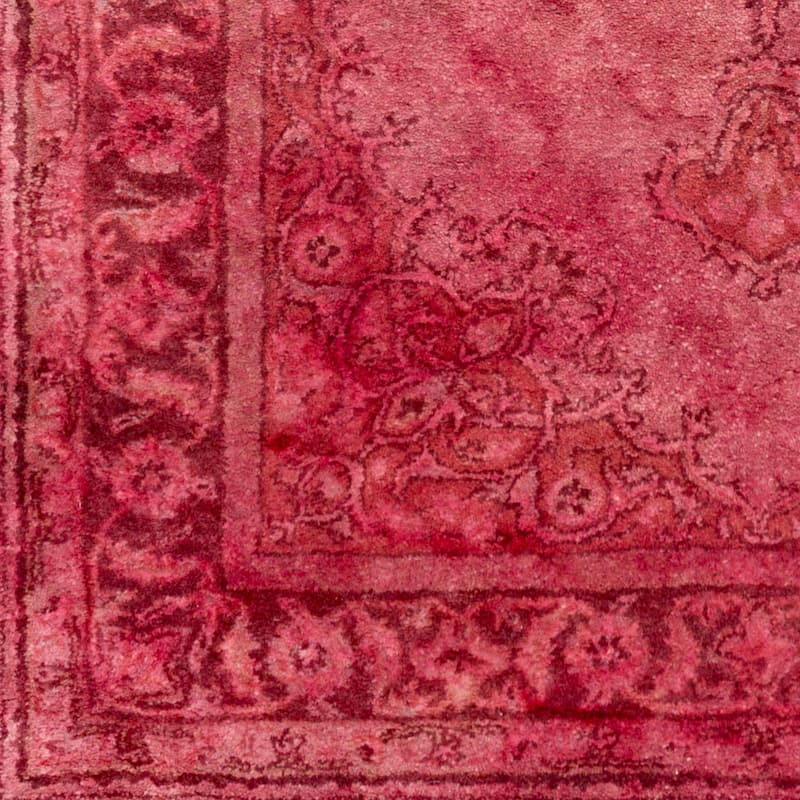 Hand-Tufted Linhope Oriental Wool Area Rug