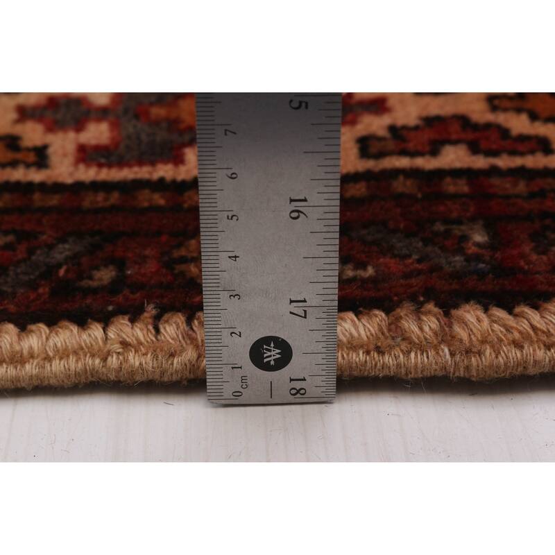 ECARPETGALLERY Hand-knotted Konya Anatolian Red Wool Rug - 3'10 x 10'10